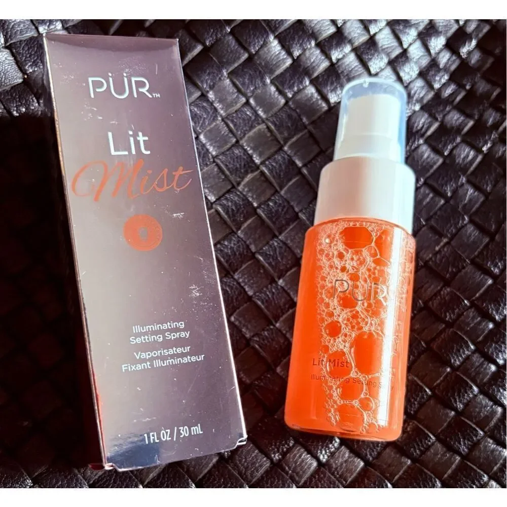 PUR - NWT - Duo of Fully Charged Mascara (.15 fl oz) & Lit Mist (1 fl oz).
